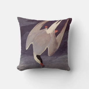 Küstenseeschwalbe von John James Audubon, Vintage Kissen