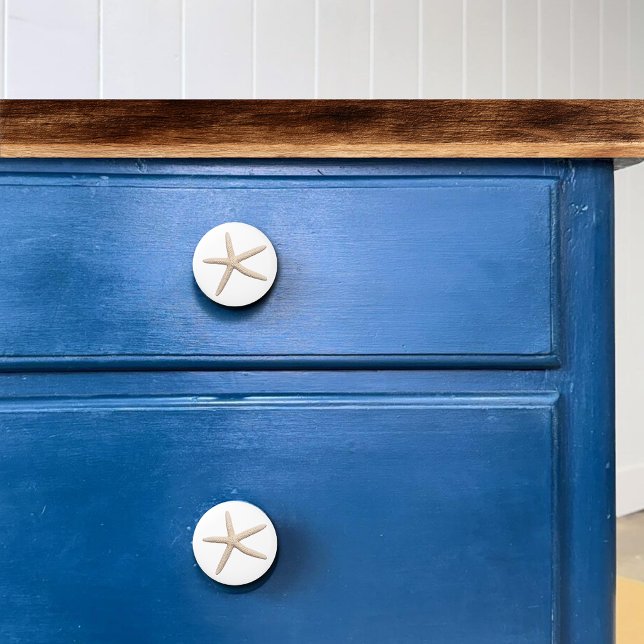Küstenseesterne-Schrankknopf Keramikknauf (Von Creator hochgeladen)
