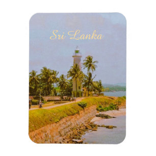 Küstenstadt Galle, Sri Lanka Reise-Souvenir Magnet