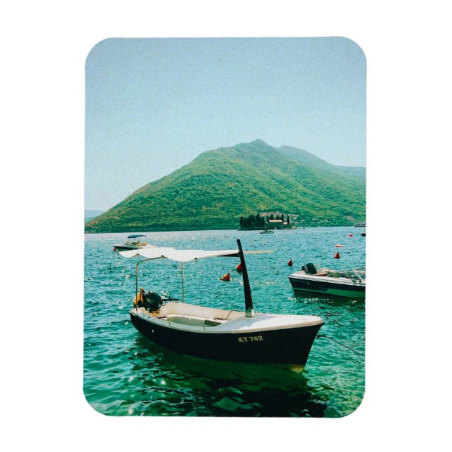 Küstenstadt Perast, Montenegro Magnet (Vertikal)