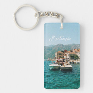 Küstenstadt Perast, Montenegro Schlüsselanhänger