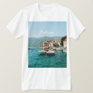 Küstenstadt Perast, Montenegro T-Shirt