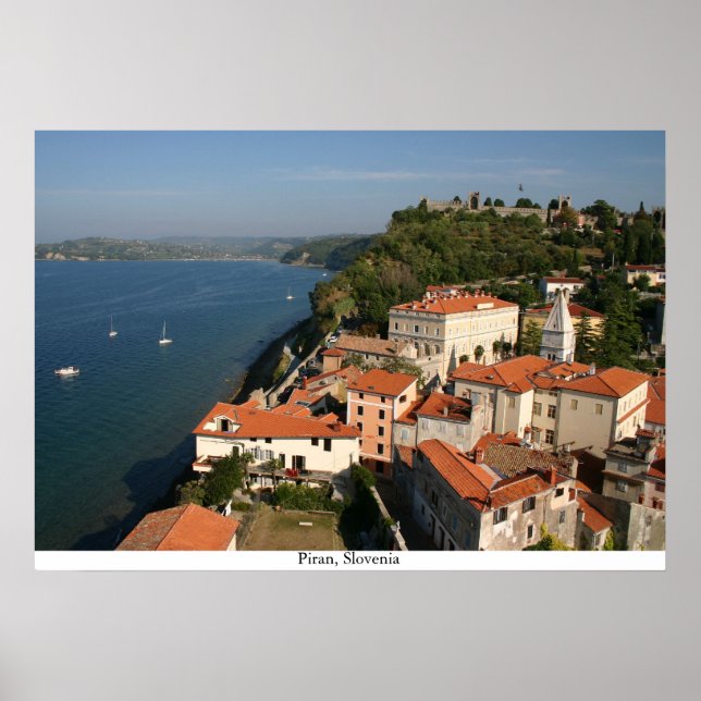 Küstenstadt Poster (Vorne)