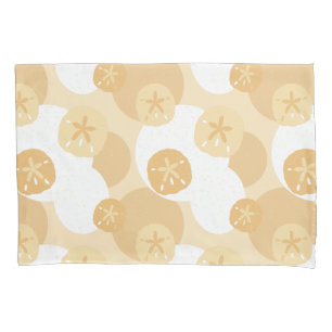 Küstenstrand Dollar Beige Abstraktes Muster Kissenbezug