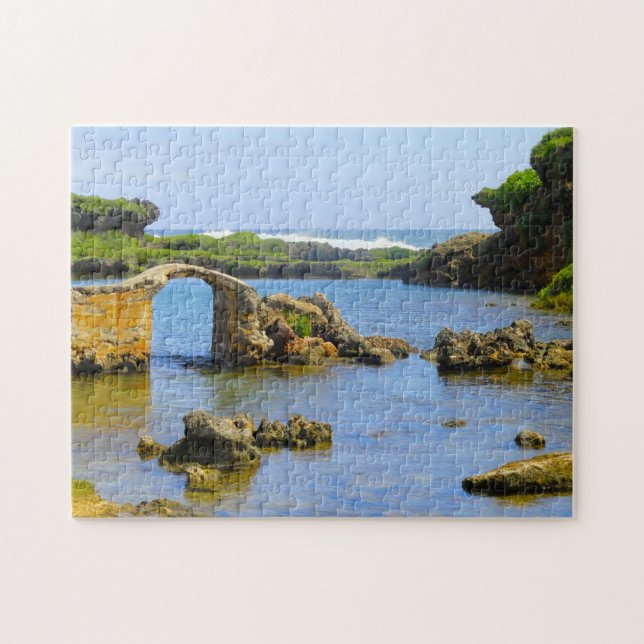 Küstenstrand Guam. Puzzle (Horizontal)
