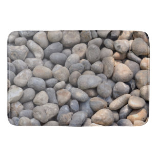 Küstenstrand Lover Kiesel textilliert Badematte