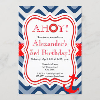 Küstenstrand nausea glücklicher Geburtstag Einladung