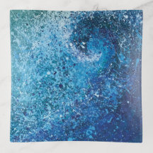 Küstenstrand-Wellen-Kunst-Malerei