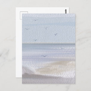 Küstenstrandstrand Postkarte