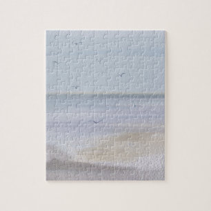 Küstenstrasse Strand Wasserfarbe Jigsaw Puzzle