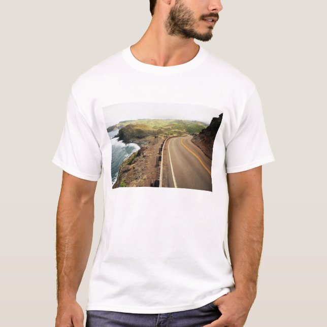 Küstenstraße T-Shirt (Vorderseite)