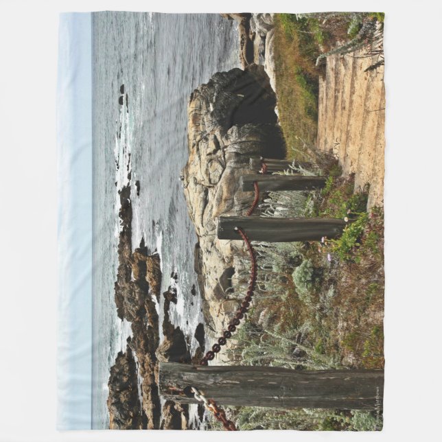 Küstenstraßen Blanket Fleecedecke (Vorderseite)