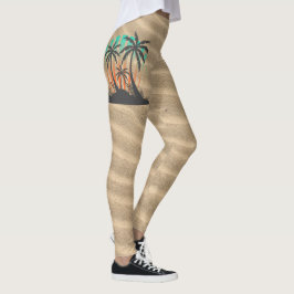 Küstenströmungen - Benutzerdefinierte Damen-Leggin Leggings