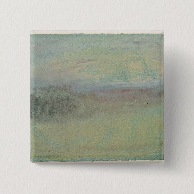 Küstenszene Josephs Mallord William Turner |. c.1 Button (Vorderseite)