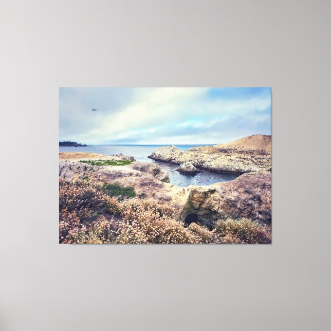 Küstenvormittag Leinwanddruck (Vorderseite)