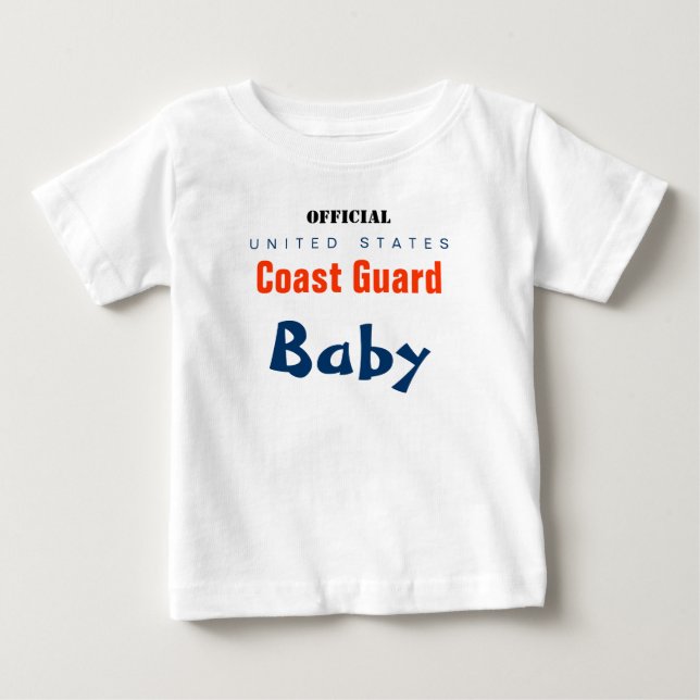 Küstenwache-Baby Baby T-shirt (Vorderseite)