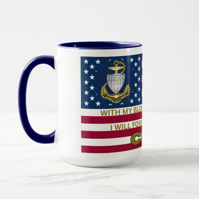 Küstenwache Chief Pride Tasse (Links)