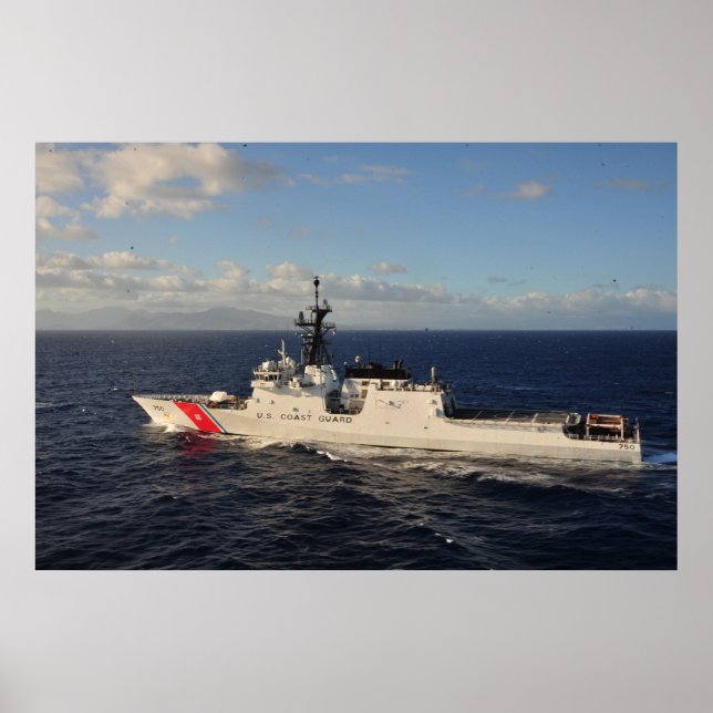 Küstenwache Cutter Bertholf Poster (Vorne)