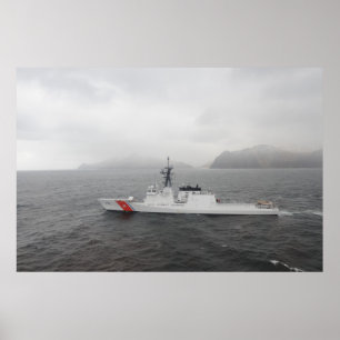 Küstenwache Cutter Bertholf Poster