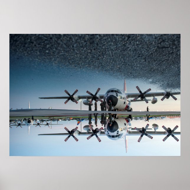 Küstenwache HC-130 Herkules Poster (Vorne)