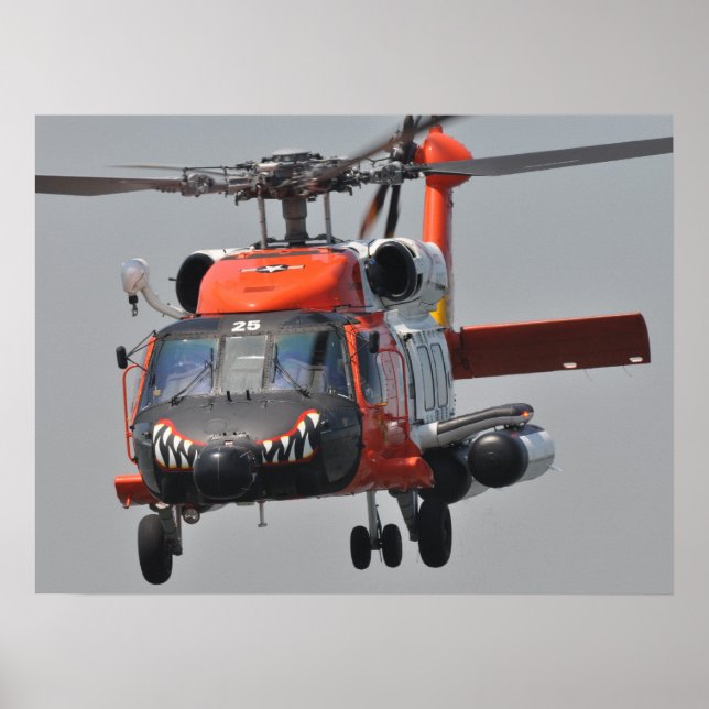 Küstenwache HH-60 Jayhawk Hubschrauber Poster (Vorne)