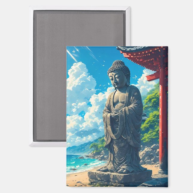 Küstenwache Magnet (Vorderseite/Rückseite)