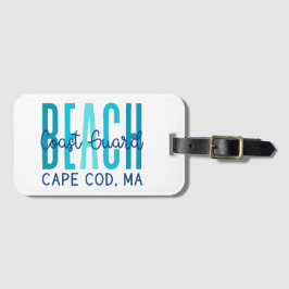 Küstenwache Strand Cape Cod MA (Ozean) Gepäckanhänger