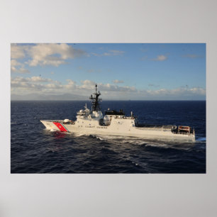 Küstenwachschiff Bertholf Poster