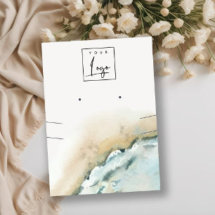 Küstenwacht Sandstrand Erdnecklace Visitenkarte