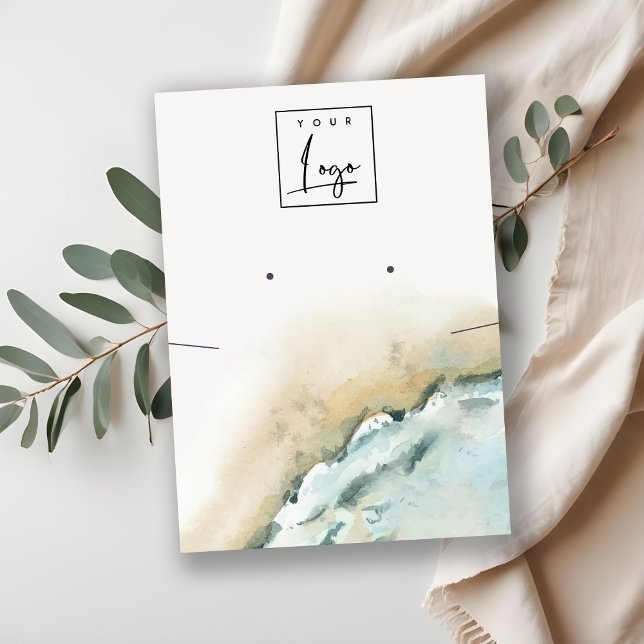 Küstenwacht Sandstrand Erdnecklace Visitenkarte (Von Creator hochgeladen)