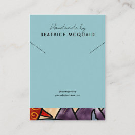 Küstenwal | Necklace Display Card Visitenkarte