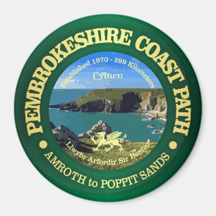Küstenweg Pembrokeshire Magnet