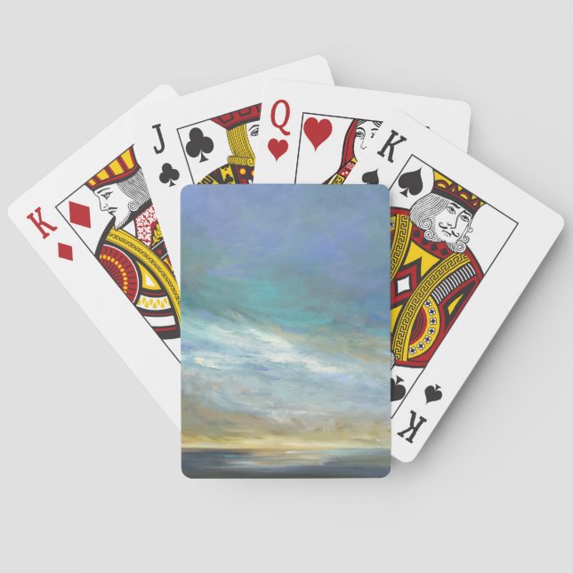 Küstenwolken Spielkarten (Rückseite)