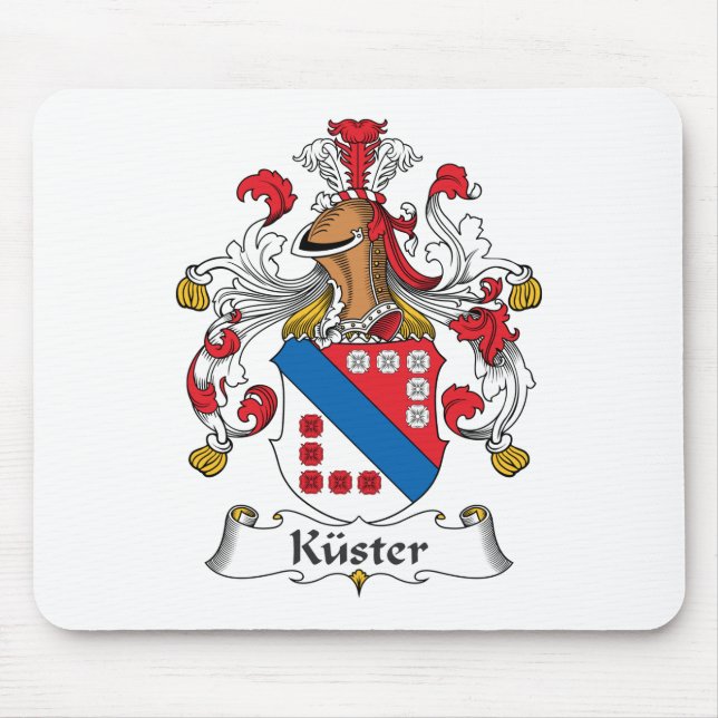 Kuster Familienwappen Mousepad (Vorne)