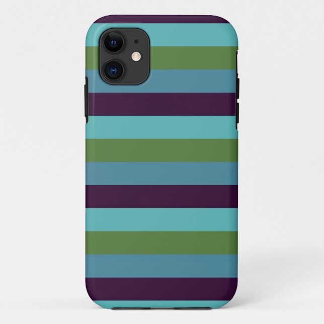 Küstharmonie-Streifen Case-Mate iPhone Hülle (Rückseite)