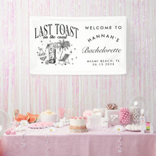 Küstlicher Junggesellinnenabschied Moderne Cocktai Banner