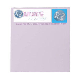 KUSTOM-LETTERHEAD-NOTE-PADS 5.5 X 6 NOTIZBLOCK