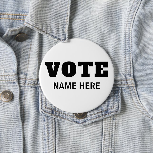 KUSTOM STIMMEN WÄHLER KANDIDATENWAHL BUTTON (Beispiel)