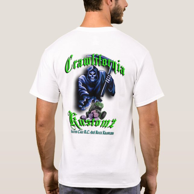Kustomz Green T-Shirt (Rückseite)