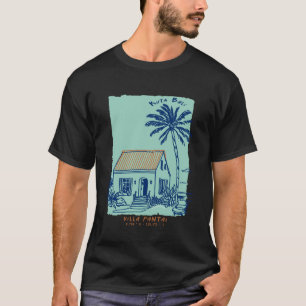 Kuta Bali Indonesien Souvenir Vintage Surfen Kunst T-Shirt