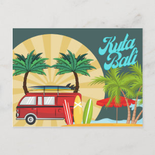 Kuta, Bali Postcard  Postkarte