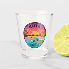 Kuta Beach Indonesien Schnapsglas