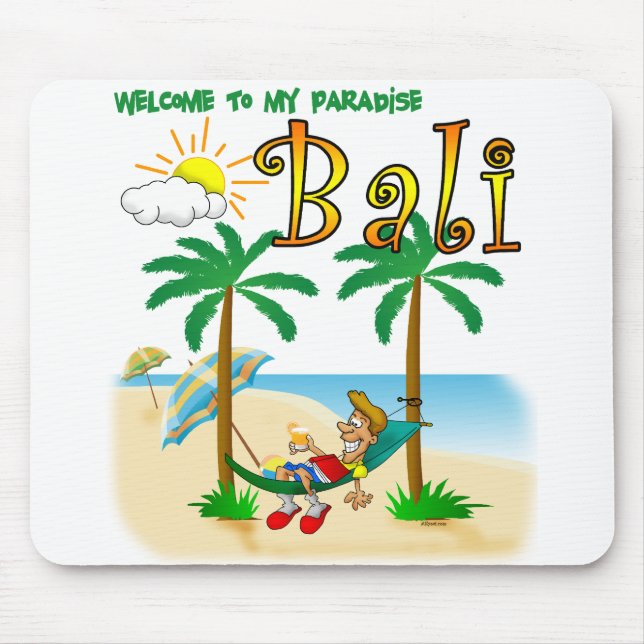Kuta Strand Bali Mousepad (Vorne)