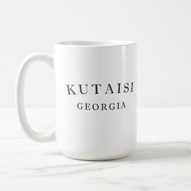 Kutaisi Georgia Kaffeetasse (Links)
