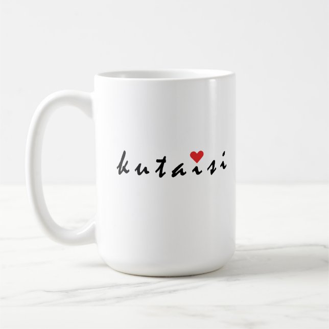 Kutaisi Georgia Kaffeetasse (Links)