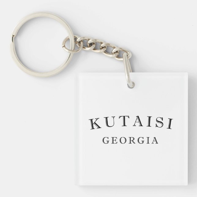 Kutaisi Georgia Schlüsselanhänger (Vorderseite)