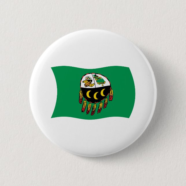 Kutenai Tribe Flag Button (Vorderseite)