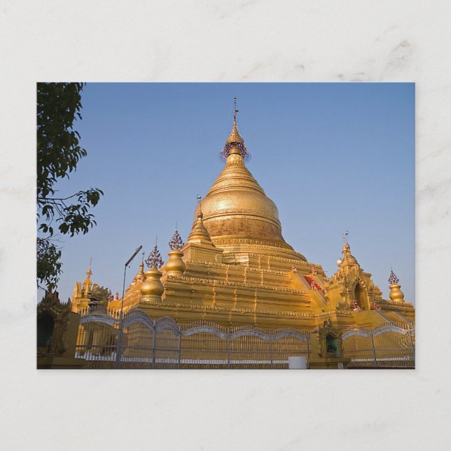 Kuthodaw Paya Postcard Postkarte (Vorderseite)
