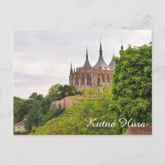 Kutna Hora Postkarte (Vorderseite)