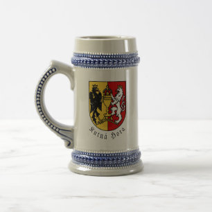Kutná Hora Wappen, Tschechische Republik Bierglas
